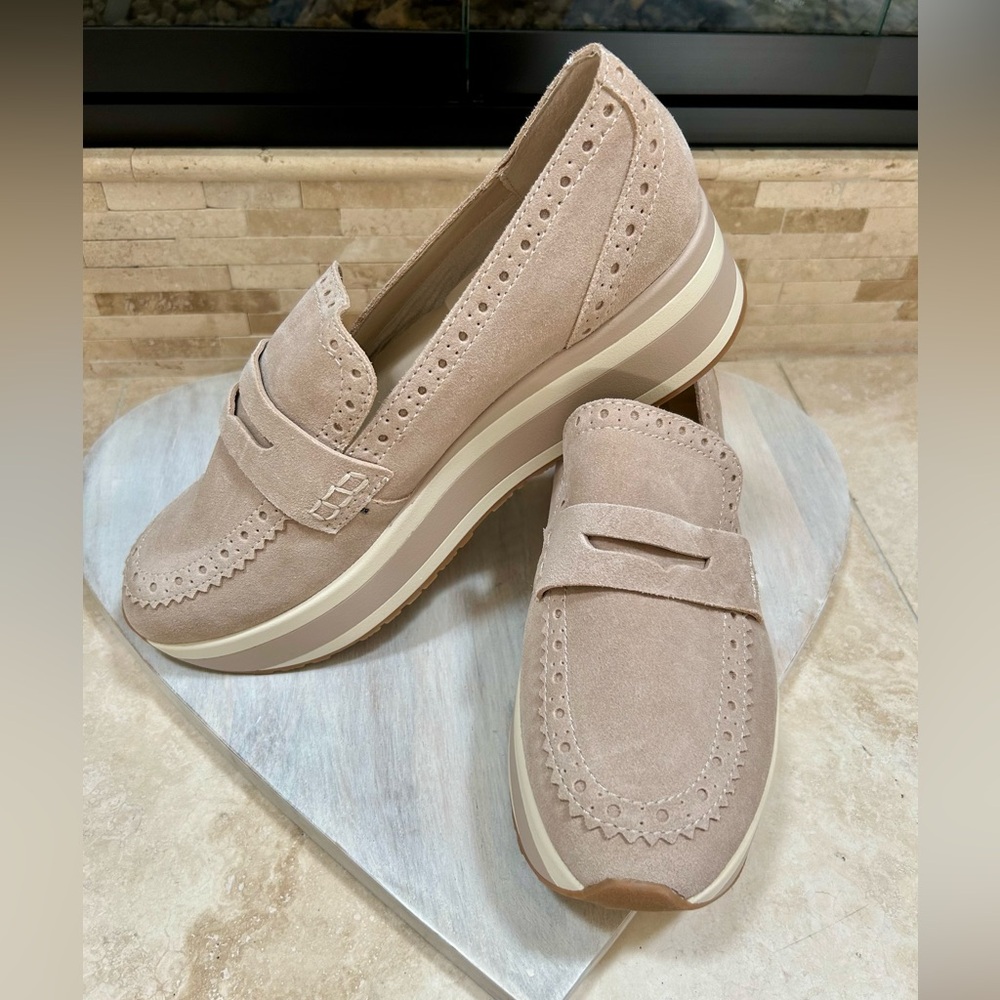 New Dolce Vita Suede Platform Loafer